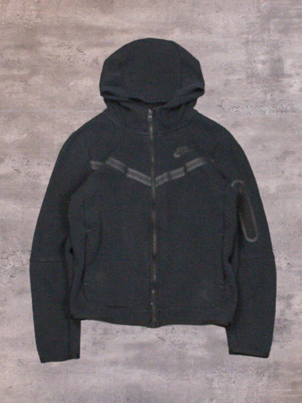 Nike‎ Teach Fleece Black Hoodie Sweater